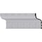Ekena Millwork 8 3/8"H x 3 3/4"P x 9"F x 94 1/2"L, (6 7/8" Repeat), Bedford Crown Moulding MLD08X03X09BE - alternate 1